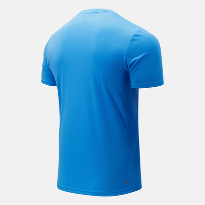 Light Cobalt Athletic Club Lightweight Travel Tee | New Balance Clothing
