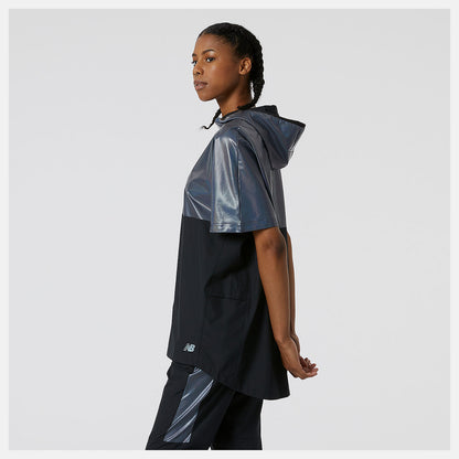 Black Syd Warm Up Poncho | New Balance Clothing