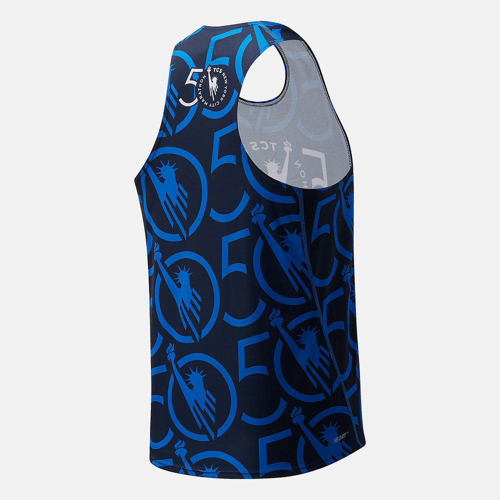 Rogue Wave TCS New York City Marathon Printed Singlet | New Balance Clothing