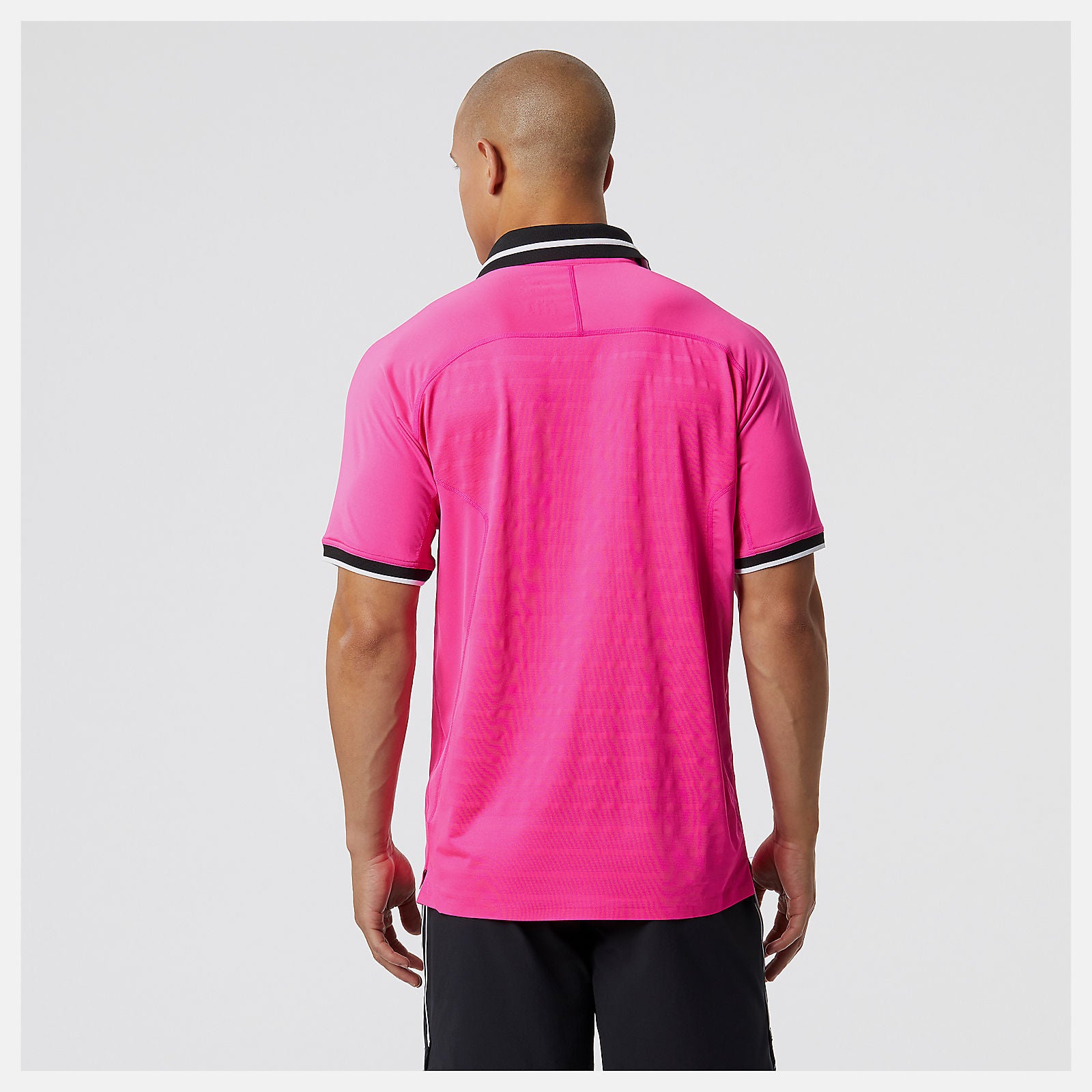 Pink Glo Tournament Polo | New Balance Clothing