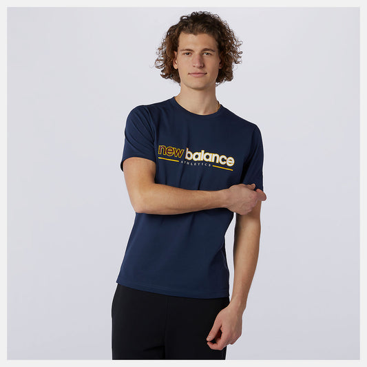 Natural Indigo NB Athletics Higher Learning Tee | New Balance Clothing