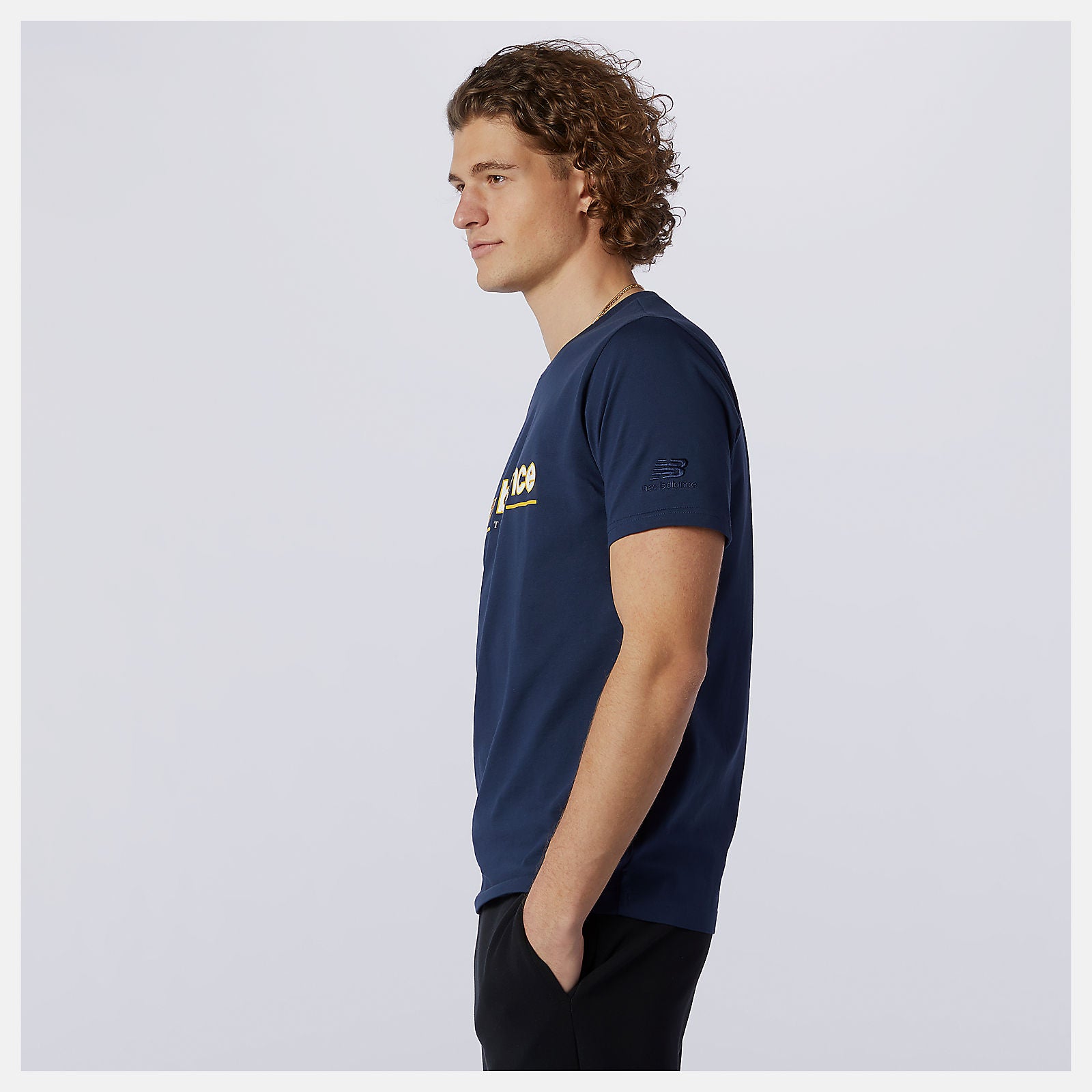 Natural Indigo NB Athletics Higher Learning Tee | New Balance Clothing