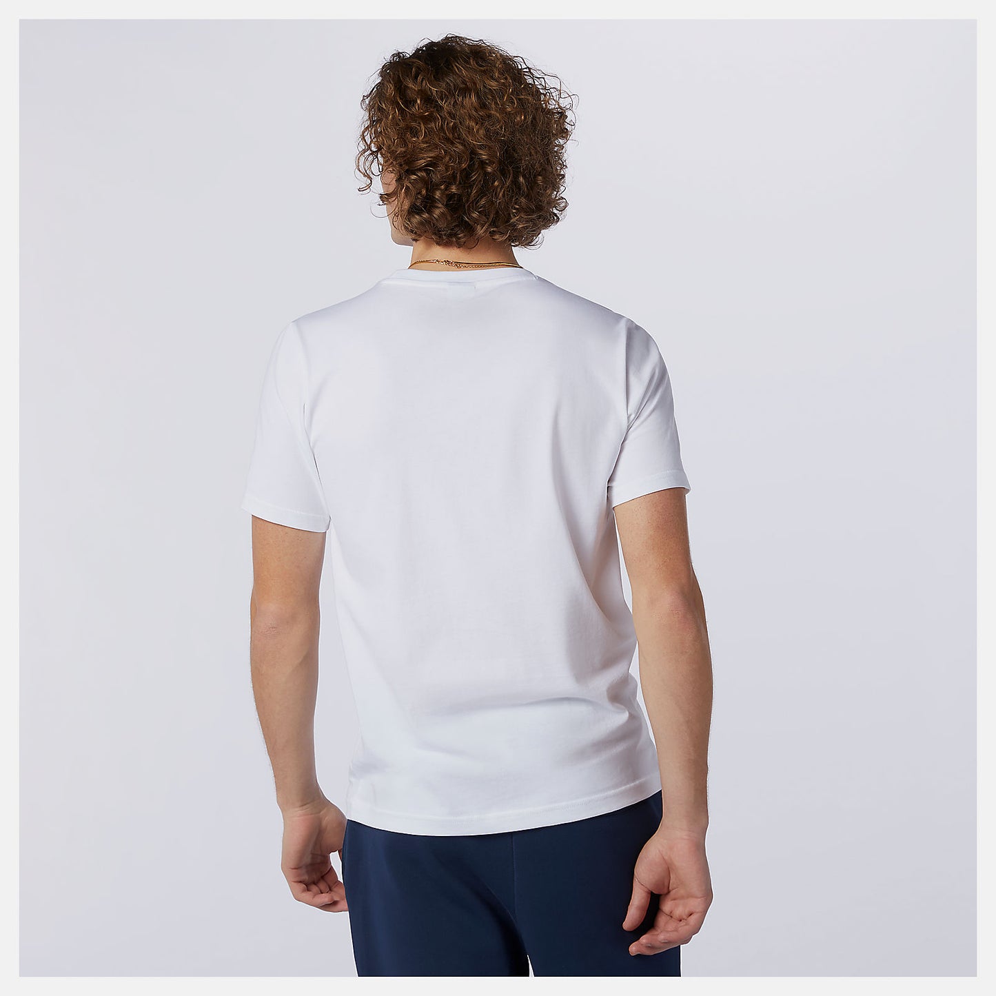 White NB Athletics Higher Learning Tee | New Balance Clothing
