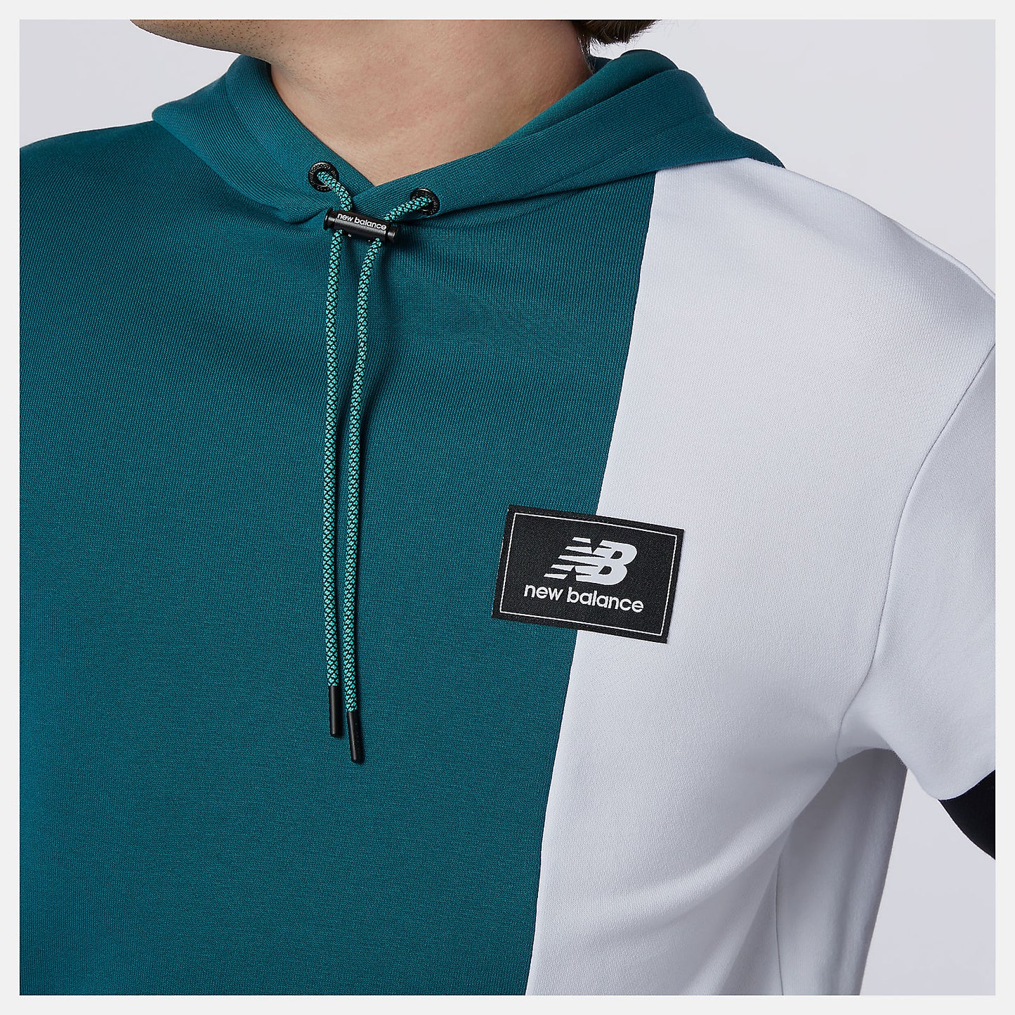Teal NB Athletics Higher Learning Hoodie | New Balance Clothing