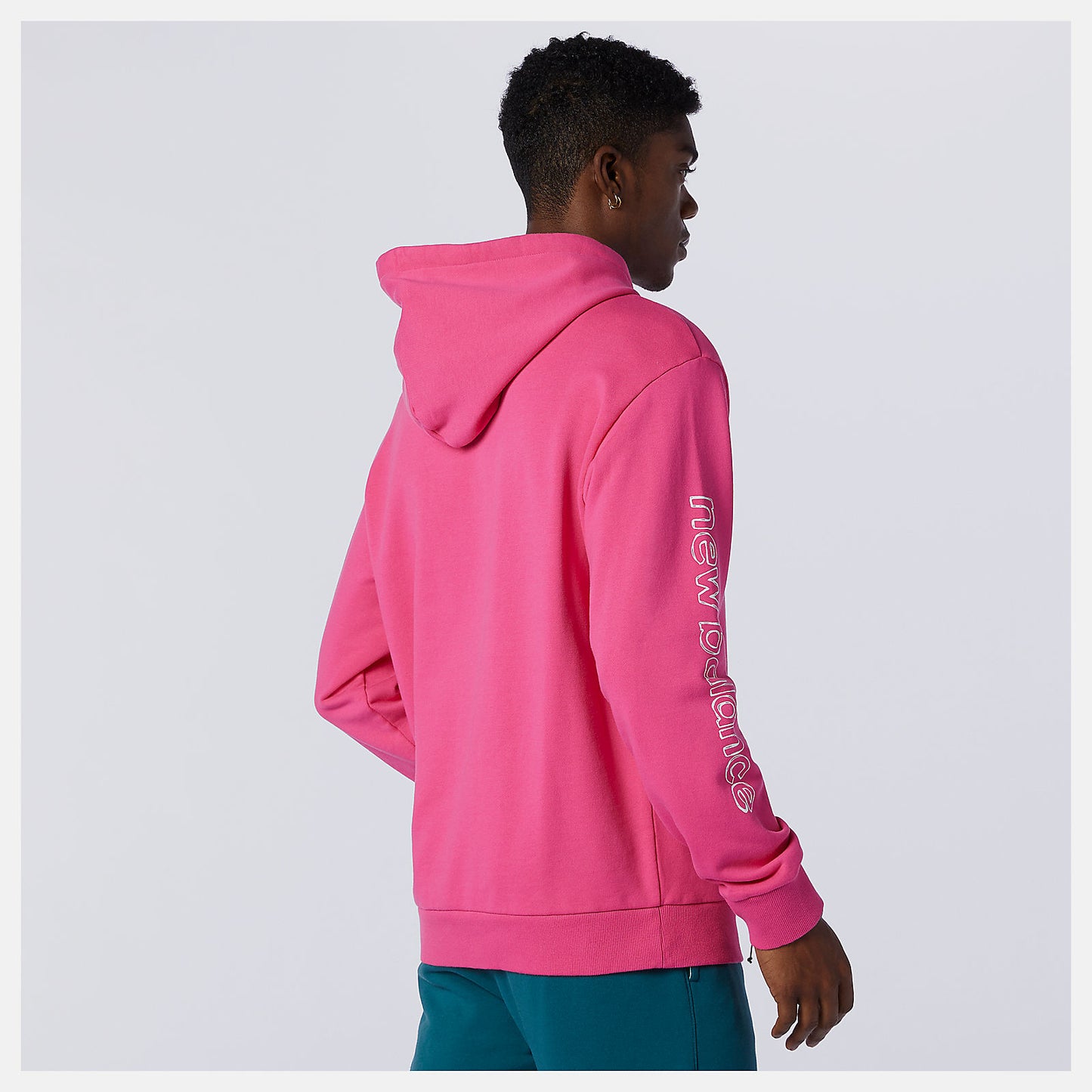 Mountain Teal NB Athletics Clash Hoodie | New Balance Clothing