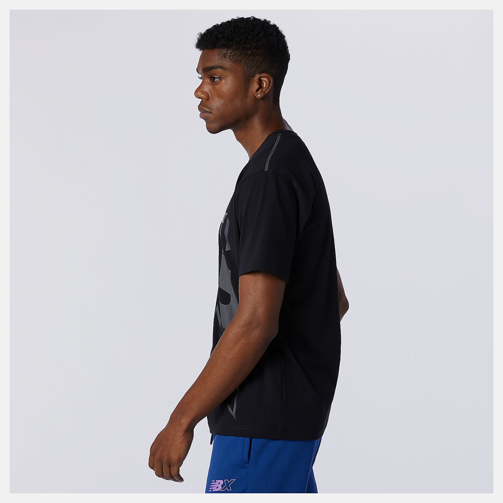 Black NB Essentials NBX Graphic Tee 2 | New Balance Clothing