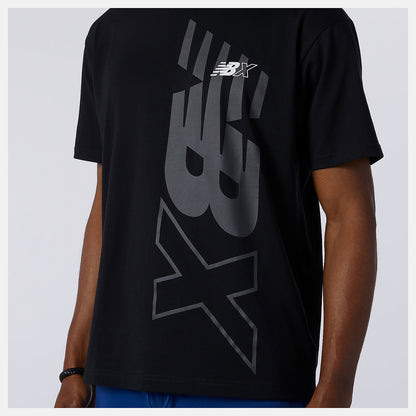 Black NB Essentials NBX Graphic Tee 2 | New Balance Clothing
