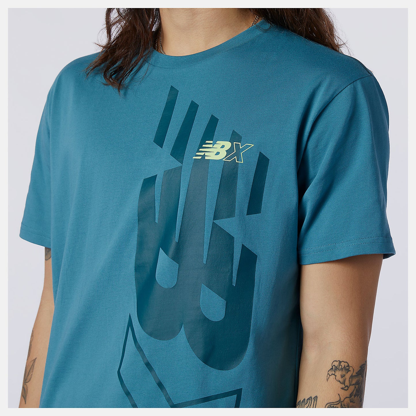 Sea NB Essentials NBX Graphic Tee 2 | New Balance Clothing