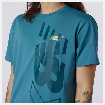 Sea NB Essentials NBX Graphic Tee 2 | New Balance Clothing