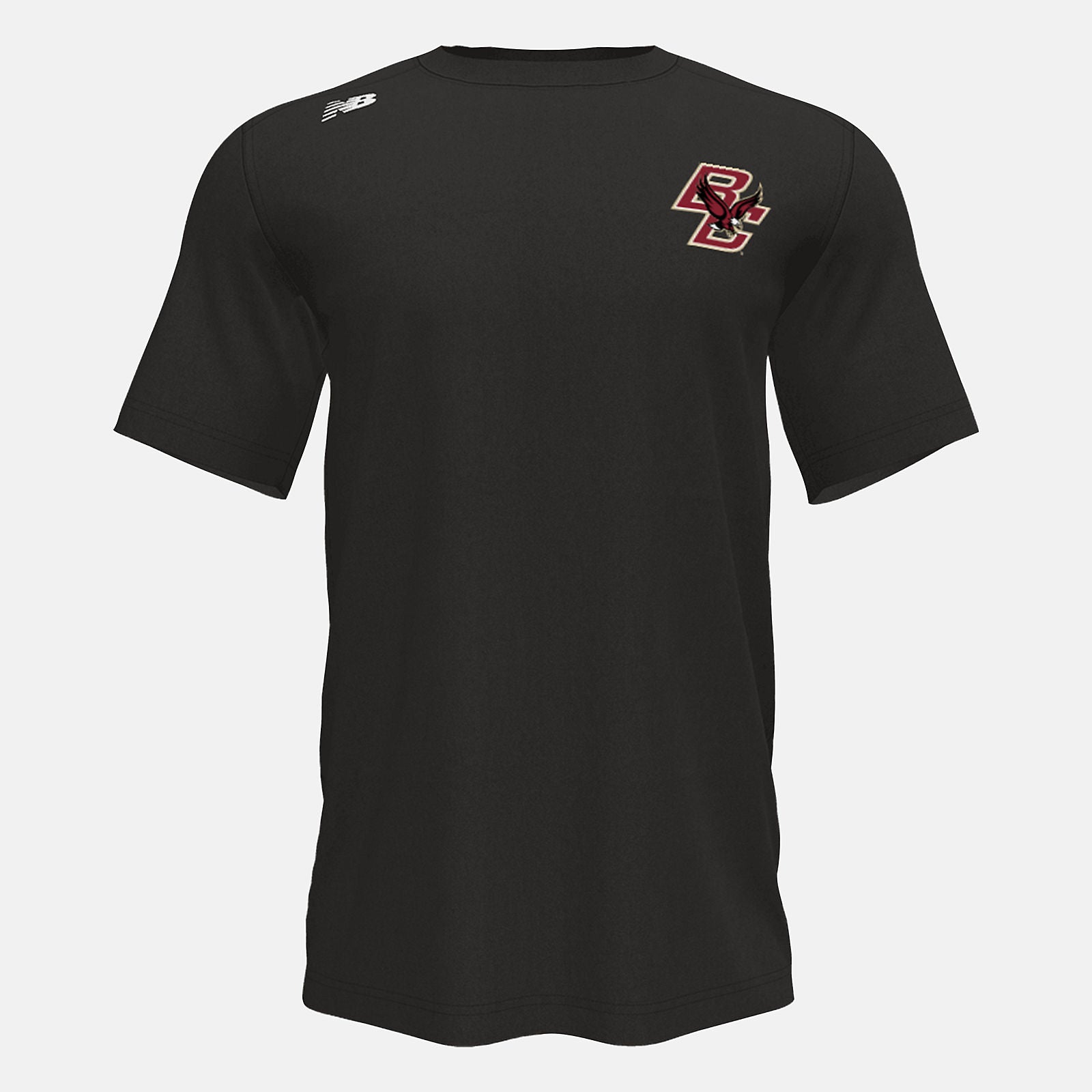 Team Black Short Sleeve Tech Tee(Boston College) | New Balance Clothing