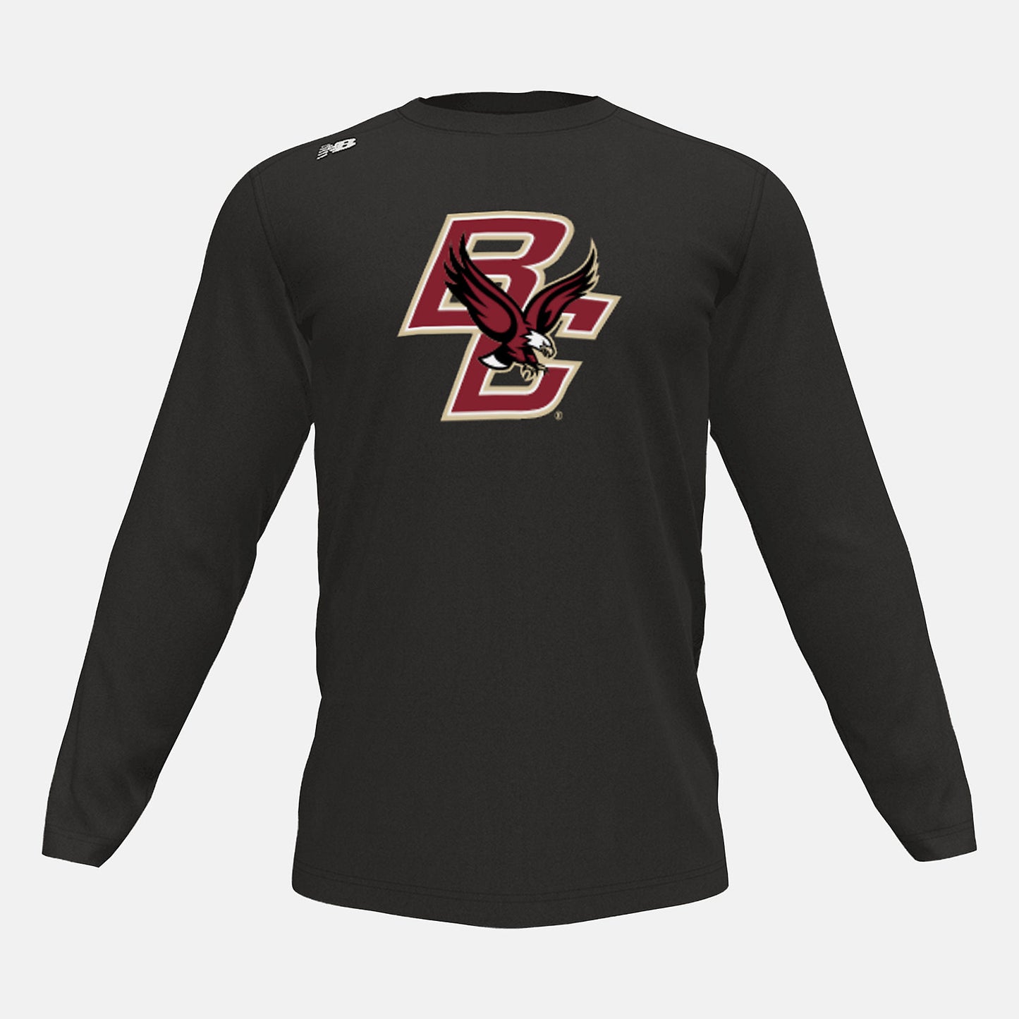 Team Black Long Sleeve Tech Tee(Boston College) | New Balance Clothing