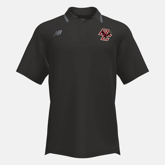 Team Black Team Rally Polo(Boston College) | New Balance Clothing
