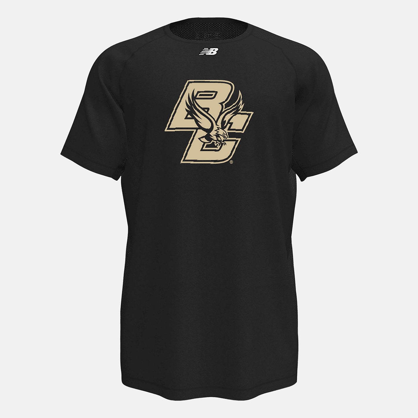 Team Black Raglan Tech Tee(Boston College) | New Balance Clothing