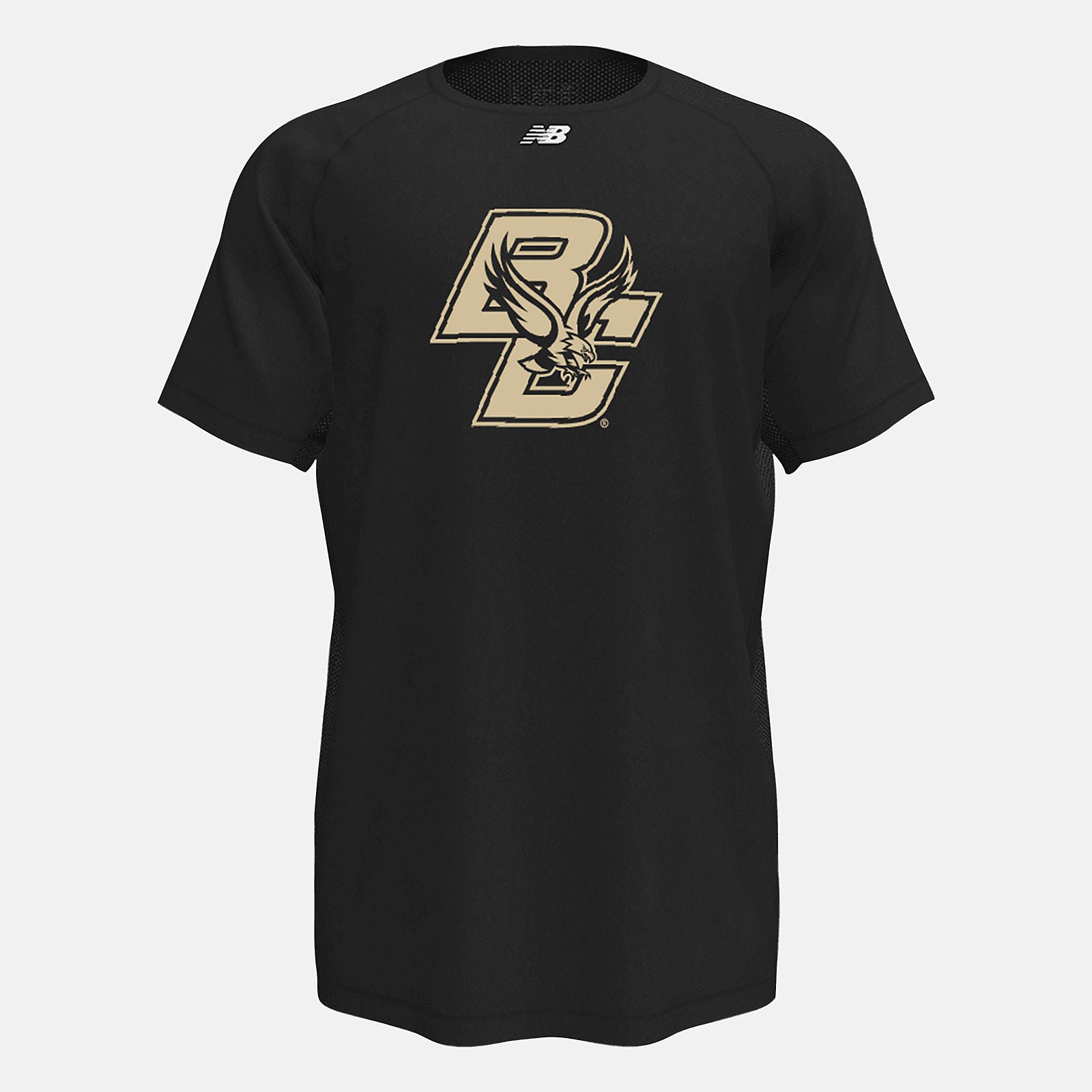 Team Black Raglan Tech Tee(Boston College) | New Balance Clothing