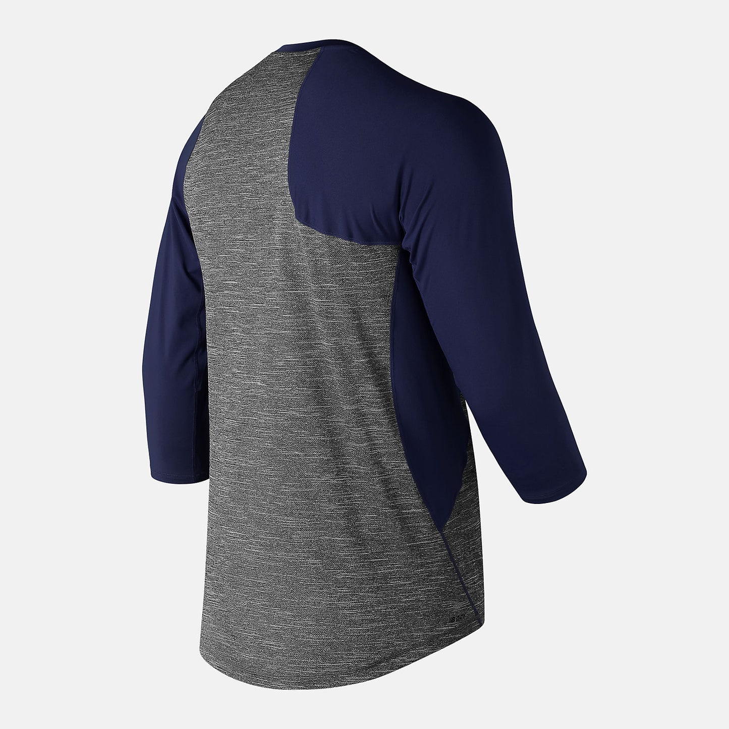 Team Navy Asym 2.0 Right 3/4 Sleeve | New Balance Clothing