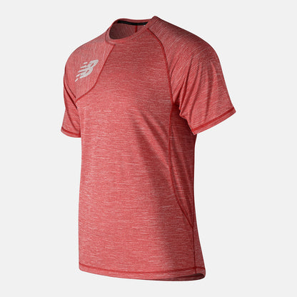 Team Red Inline Tenacity Asym Tee | New Balance Clothing