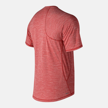 Team Red Inline Tenacity Asym Tee | New Balance Clothing