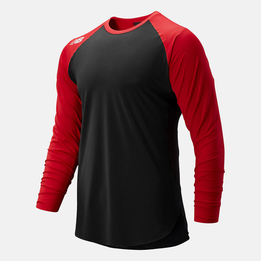 Team Red/Grey and Black 4040 Select Top | New Balance Clothing