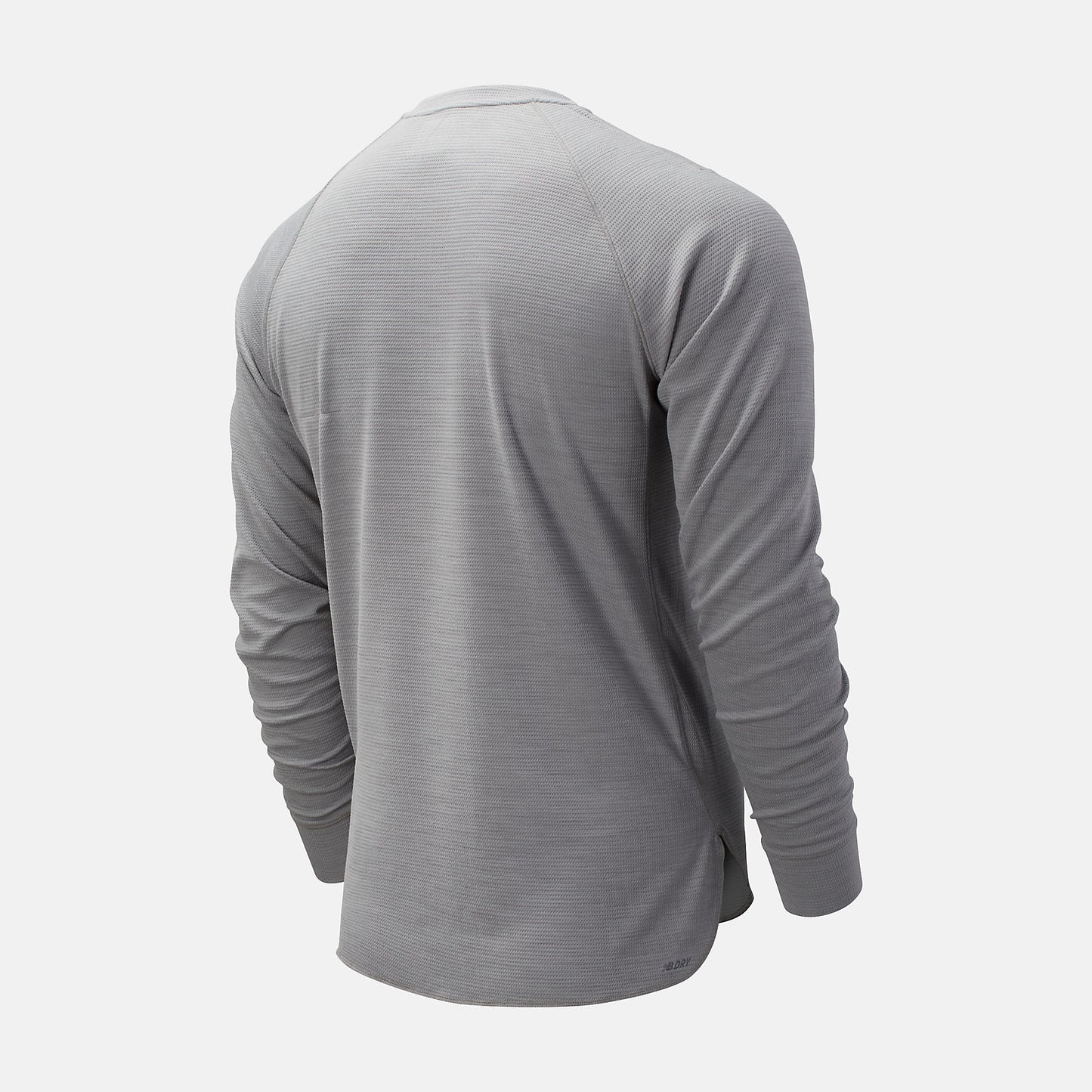 Athletic Grey ASYM Baseball Henley | New Balance Clothing