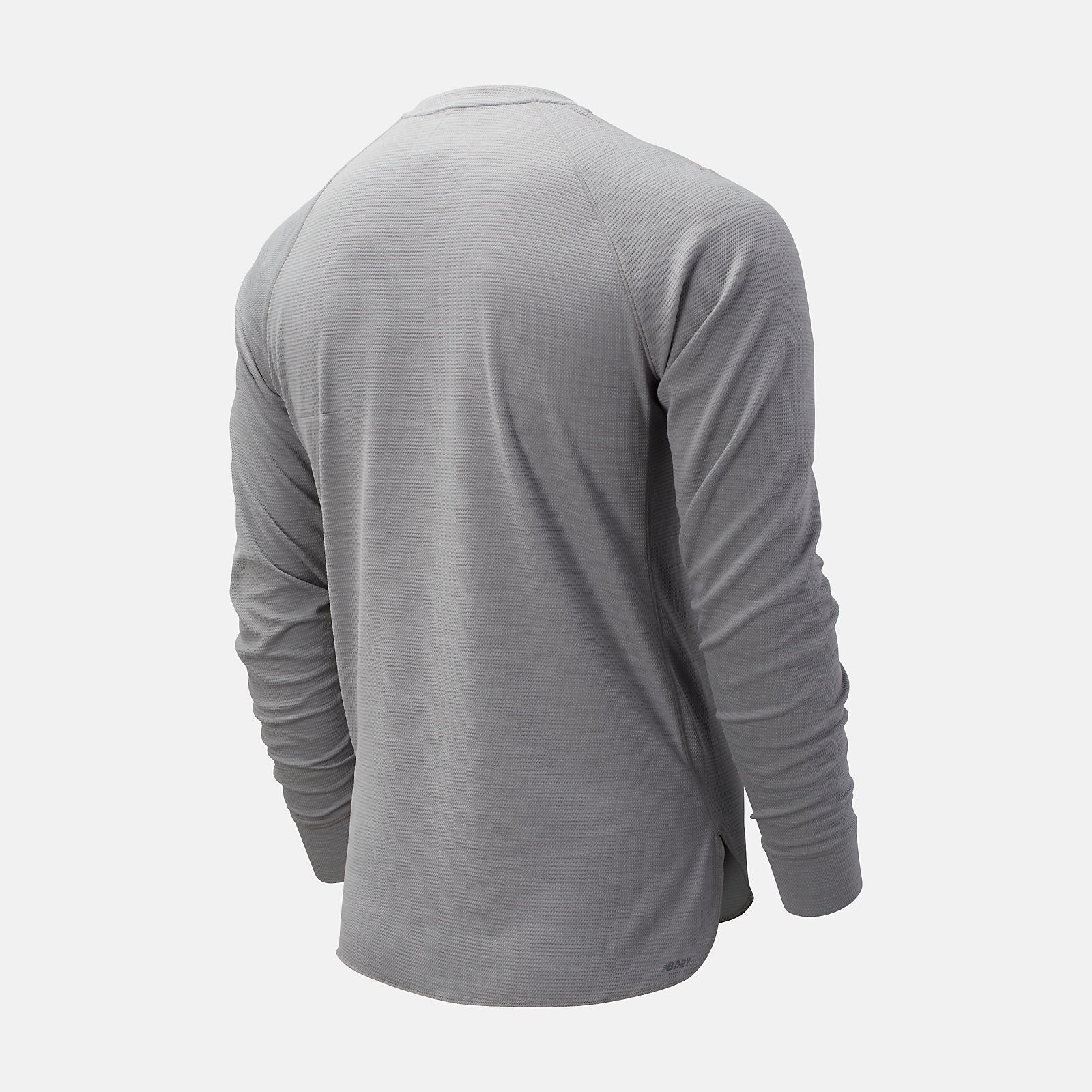 Athletic Grey ASYM Baseball Henley | New Balance Clothing
