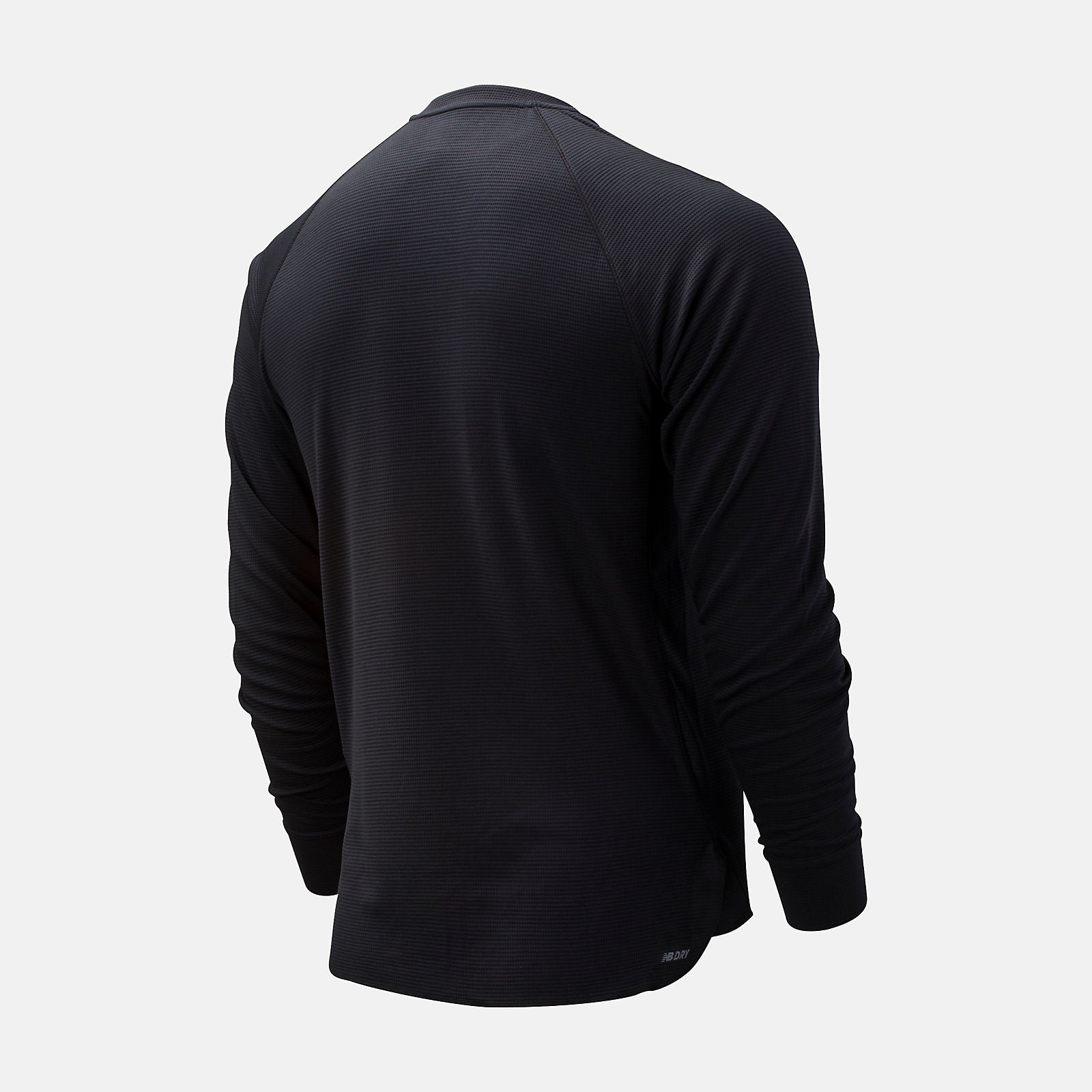 Black ASYM Baseball Henley | New Balance Clothing