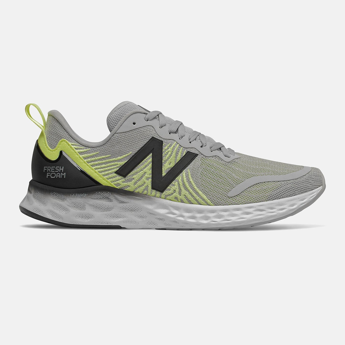Rain Cloud/Black and Lemon Slush Fresh Foam Tempo | New Balance Shoes