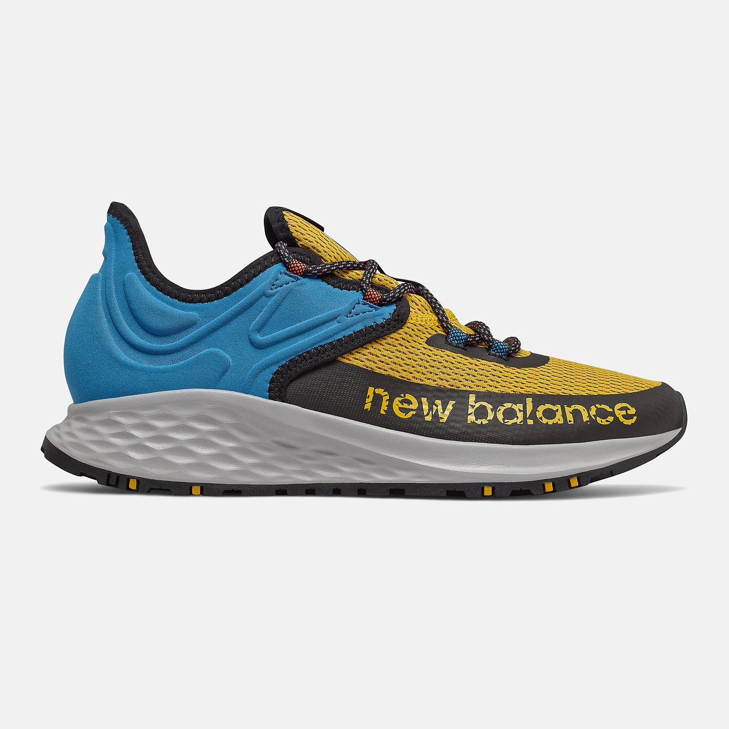 Varsity Gold/Neo Classic Blue and Black Fresh Foam Roav Trail | New Balance Shoes