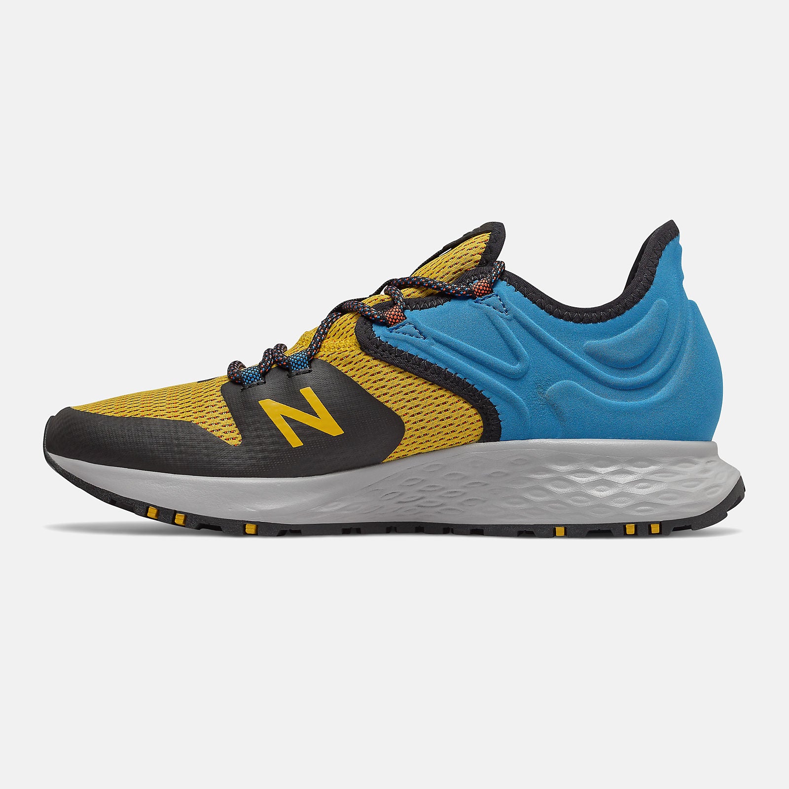 Varsity Gold/Neo Classic Blue and Black Fresh Foam Roav Trail | New Balance Shoes