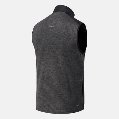 Heather Charcoal NYC Marathon Impact Run Grid Back Vest | New Balance Clothing