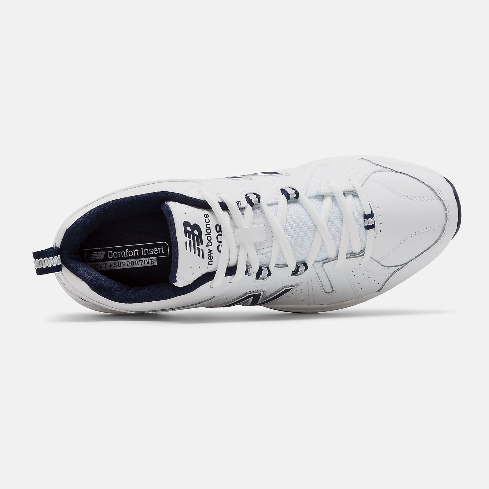 White/Navy 608v5 | New Balance Shoes