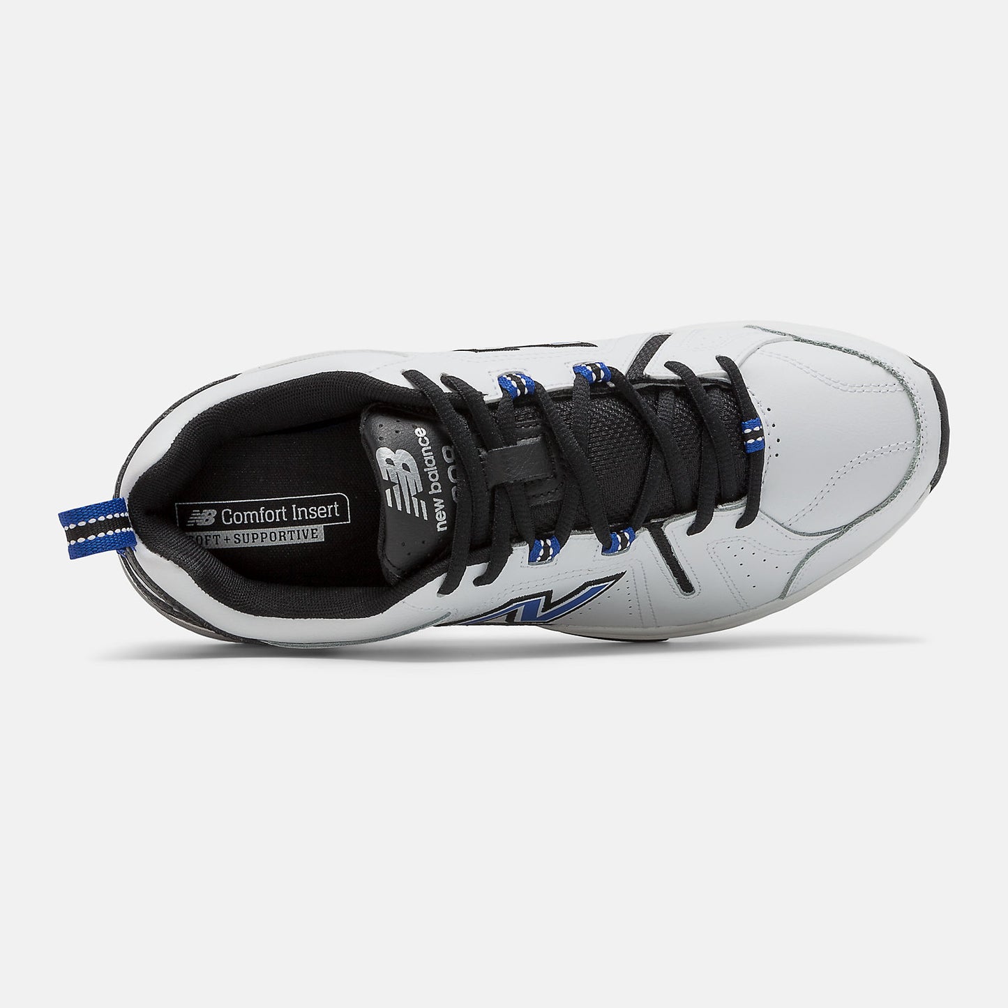 White/Team Royal and Black 608v5 | New Balance Shoes