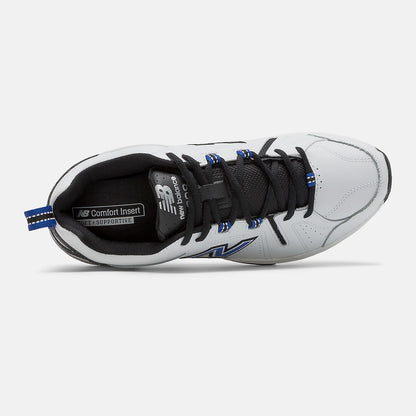 White/Team Royal and Black 608v5 | New Balance Shoes