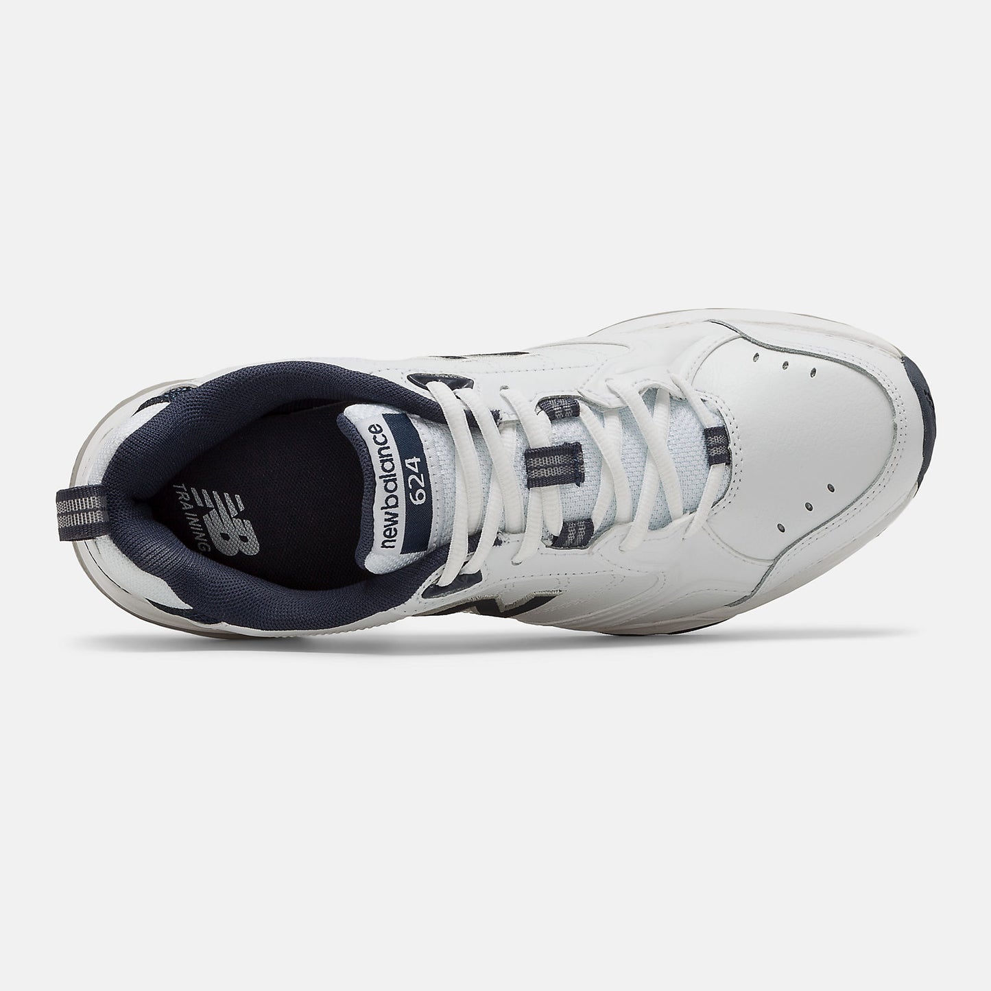 White/Navy Men 624 | New Balance Shoes