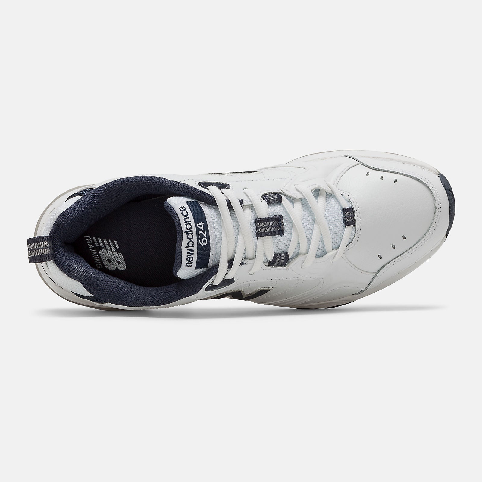 White/Navy Men 624 | New Balance Shoes