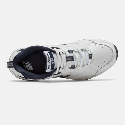 White/Navy Men 624 | New Balance Shoes