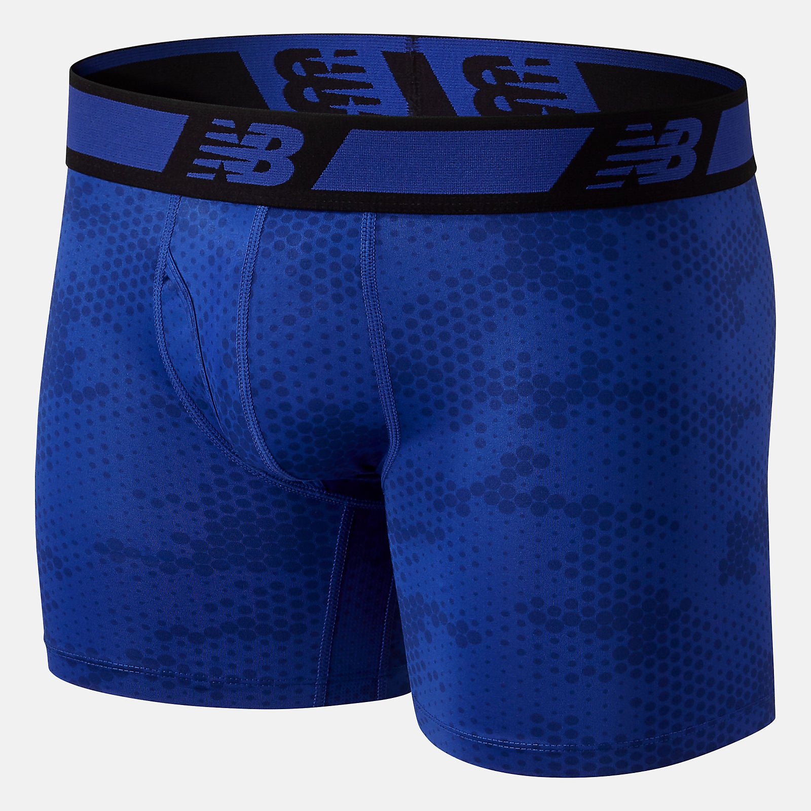 Black/Team Royal NB Dry 6 Inch Boxer Brief 2 Pack | New Balance Accessories