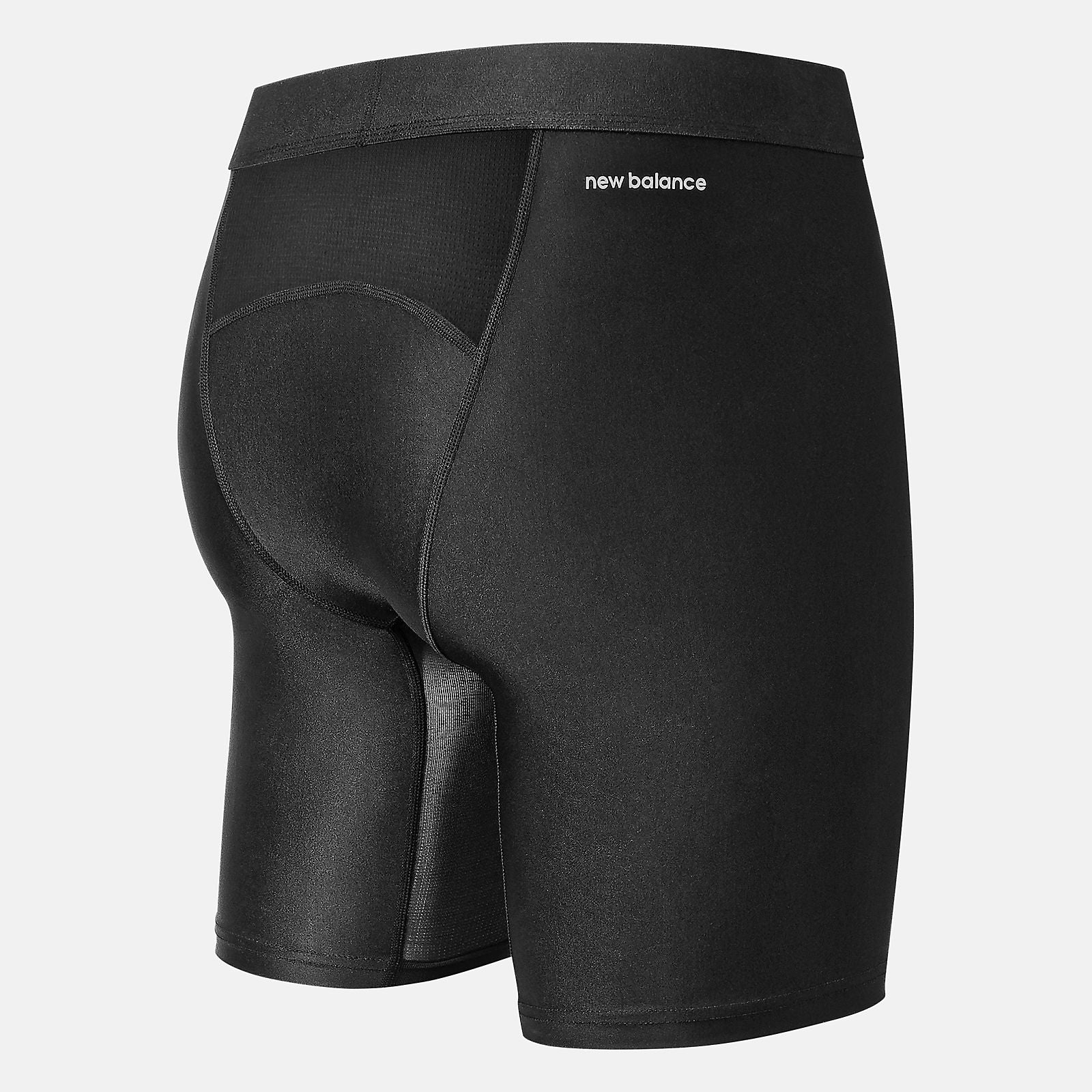 Black M Flex 2.0 9 Inch Sport Brief | New Balance Accessories