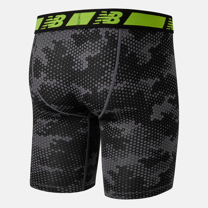 Black/Black Camo Men Dry/Fresh 9 Inch Brief 2 Pack | New Balance Accessories