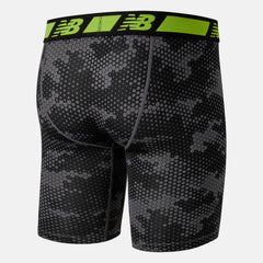 Black/Black Camo Men Dry/Fresh 9 Inch Brief 2 Pack | New Balance Accessories