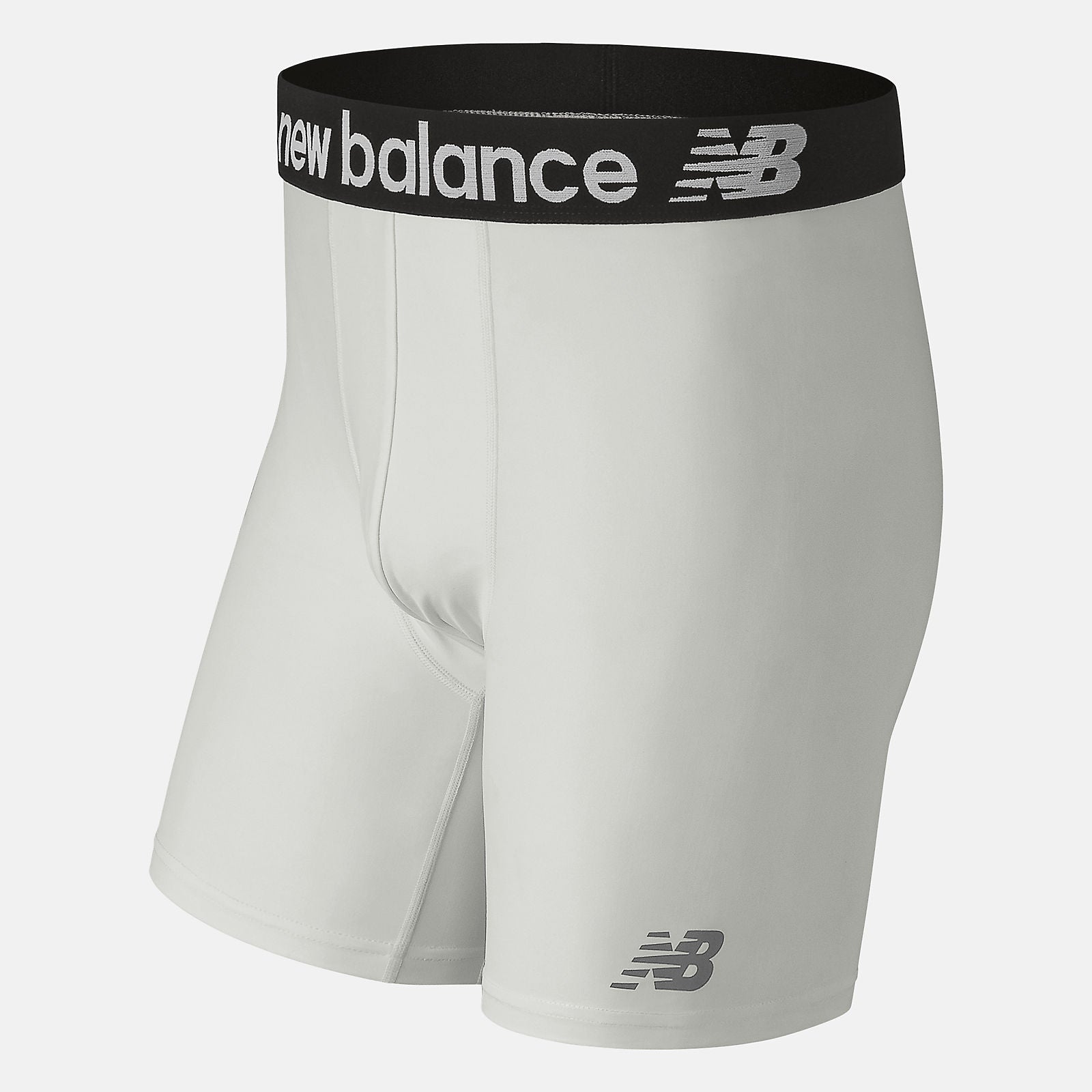 White M 6" Ultra Boxer Brief | New Balance Accessories