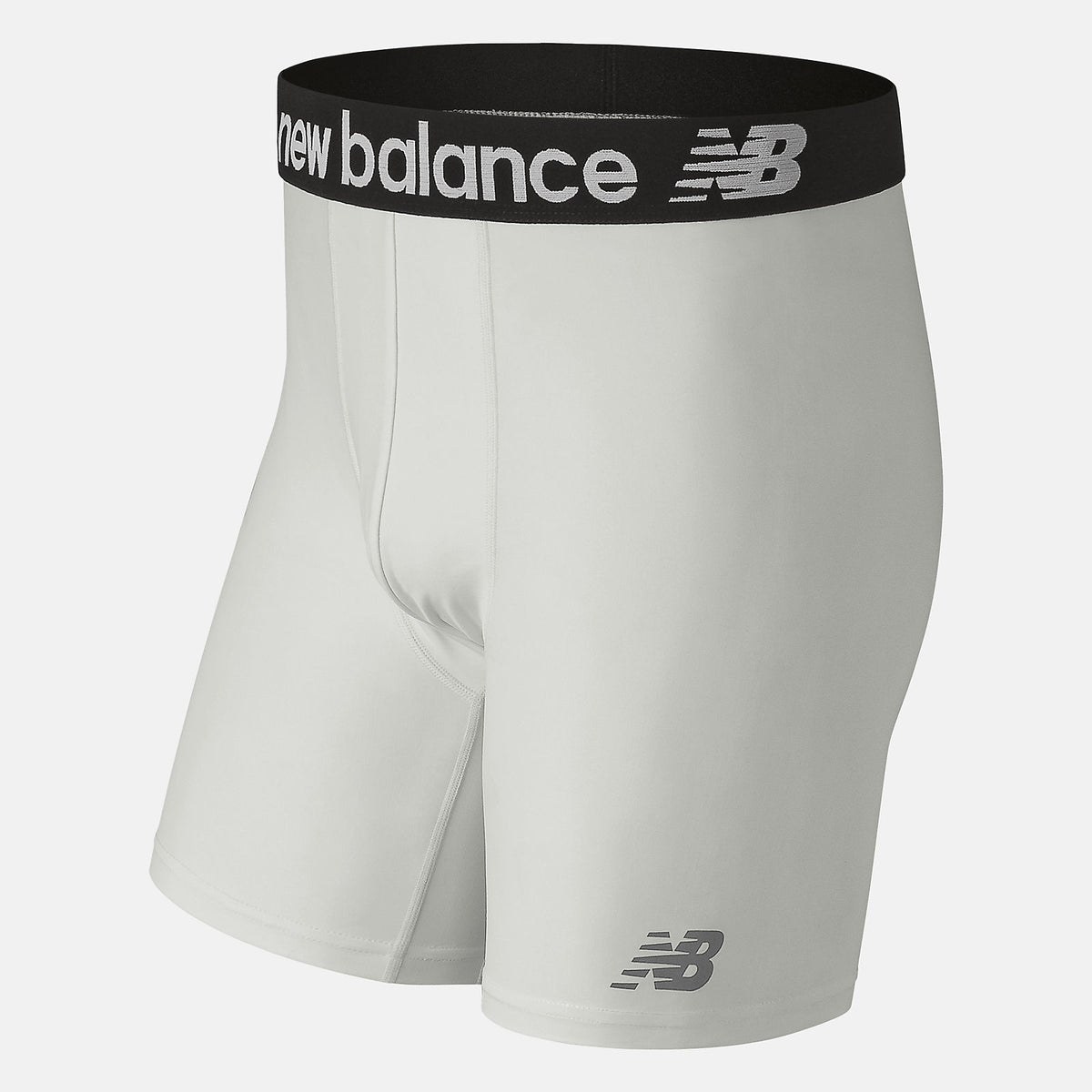 White M 6" Ultra Boxer Brief | New Balance Accessories