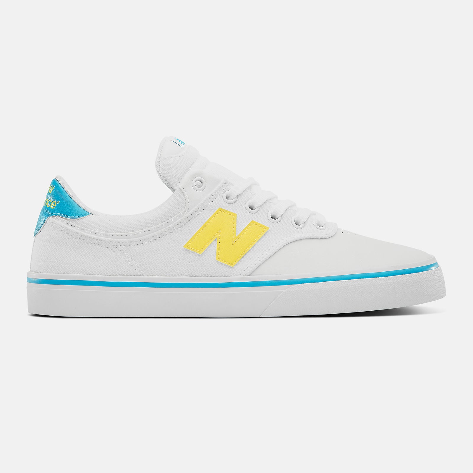 White/Yellow Numeric 255 | New Balance Shoes