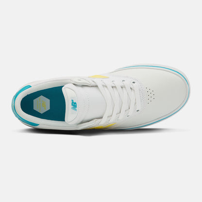 White/Yellow Numeric 255 | New Balance Shoes