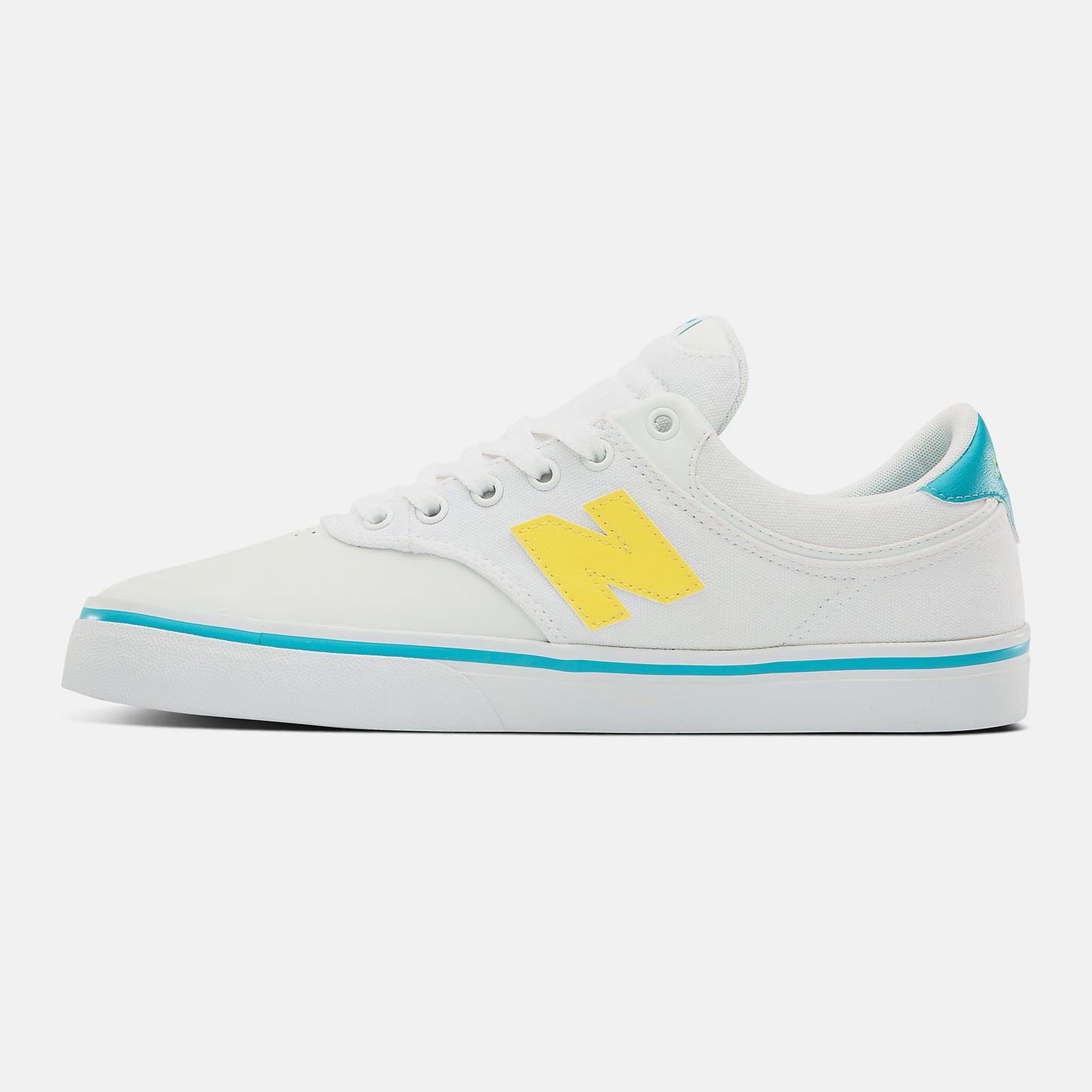 White/Yellow Numeric 255 | New Balance Shoes