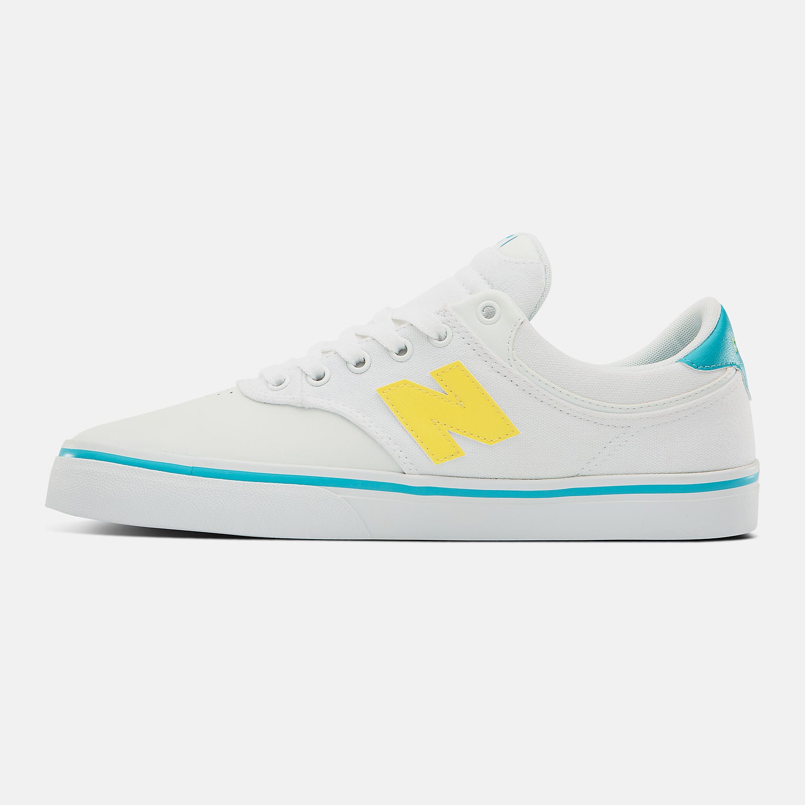 White/Yellow Numeric 255 | New Balance Shoes