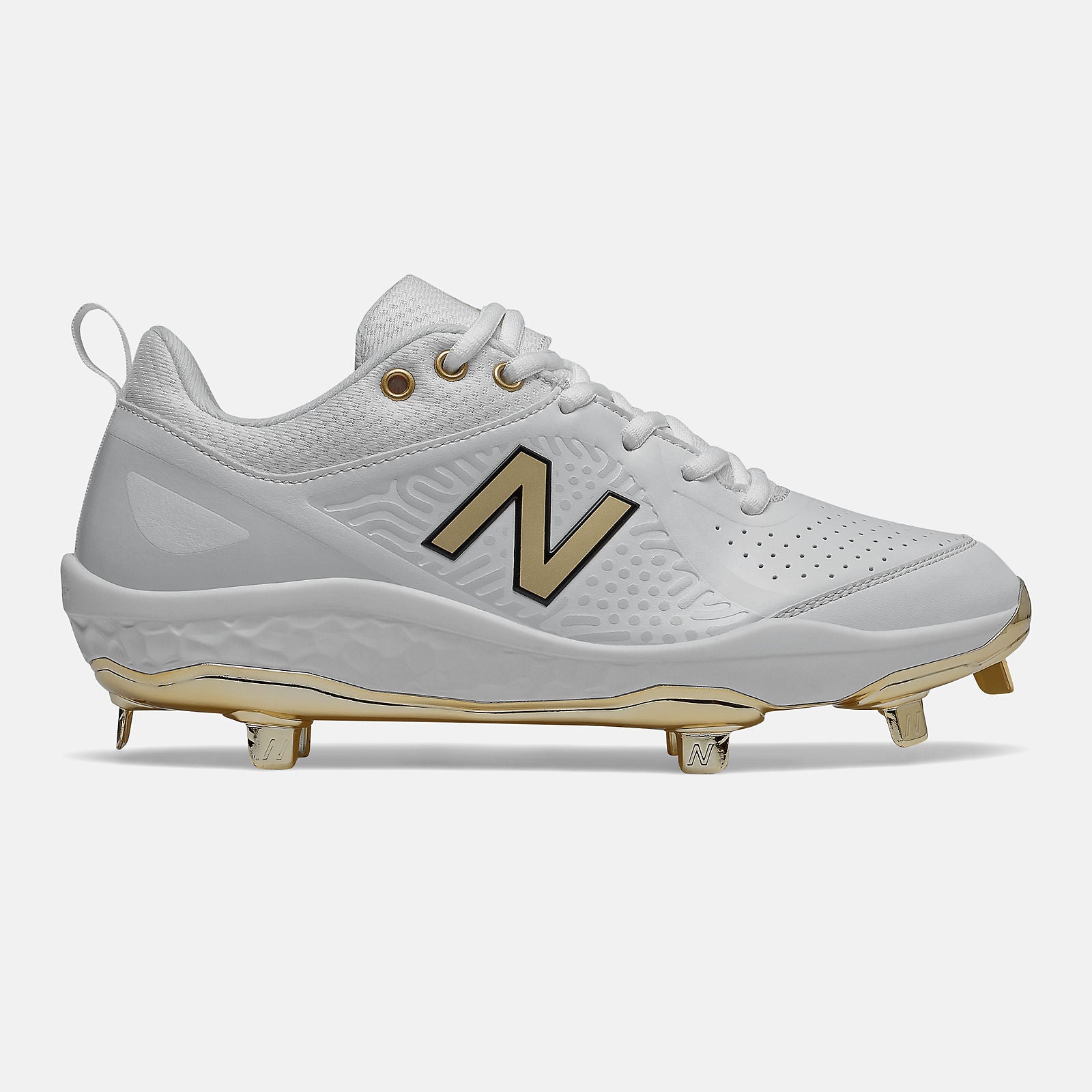 White/Gold Fresh Foam Velo v2 VIP | New Balance Shoes