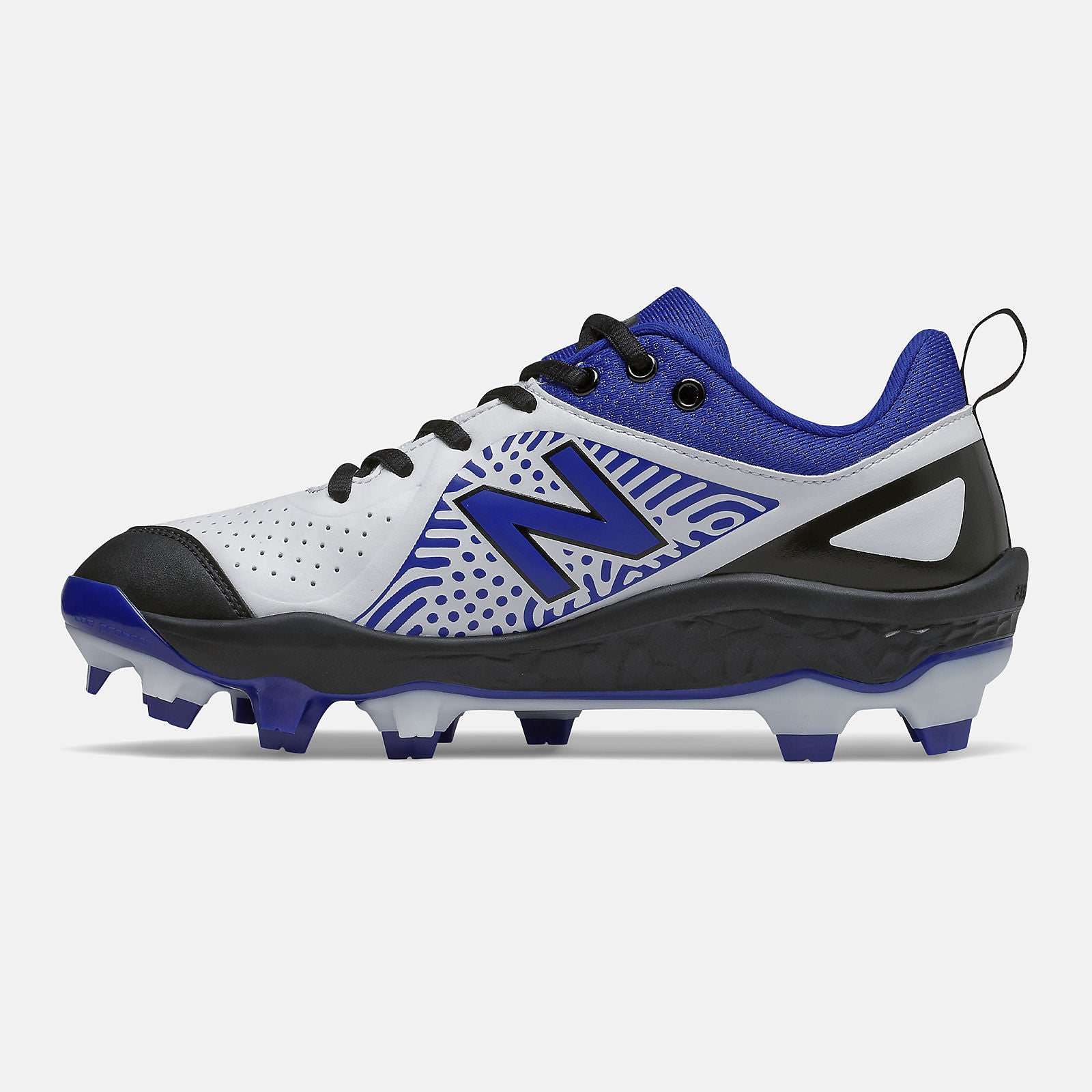 Black/Royal Blue and White Fresh Foam Velo v2 Molded | New Balance Shoes