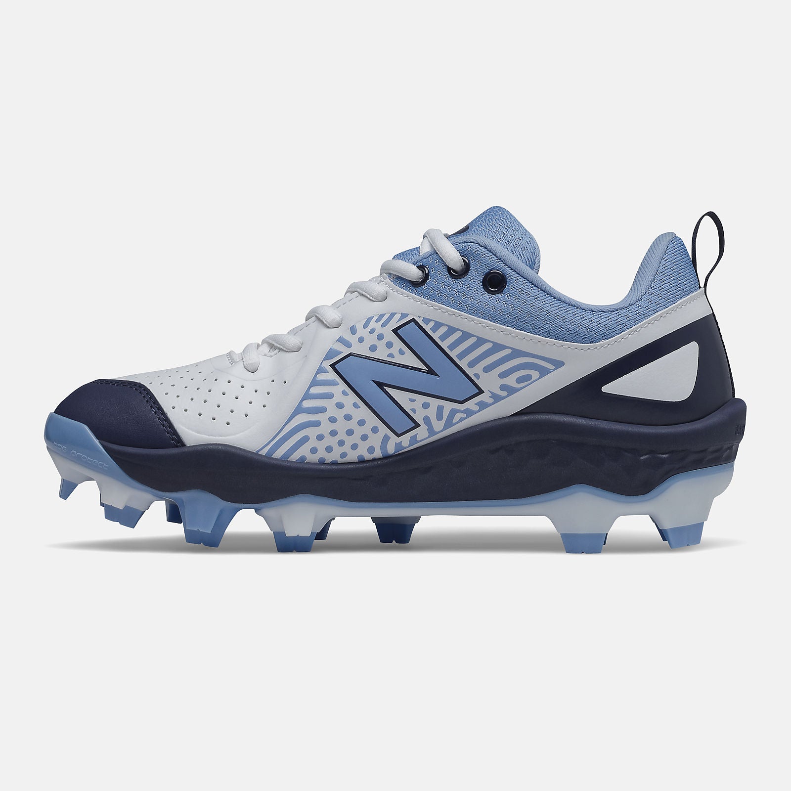 Navy/Team Carolina and White Fresh Foam Velo v2 Molded | New Balance Shoes