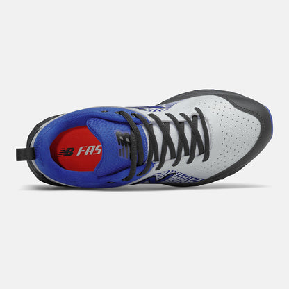 Black/Royal Blue and White Fresh Foam Velo v2 Turf | New Balance Shoes