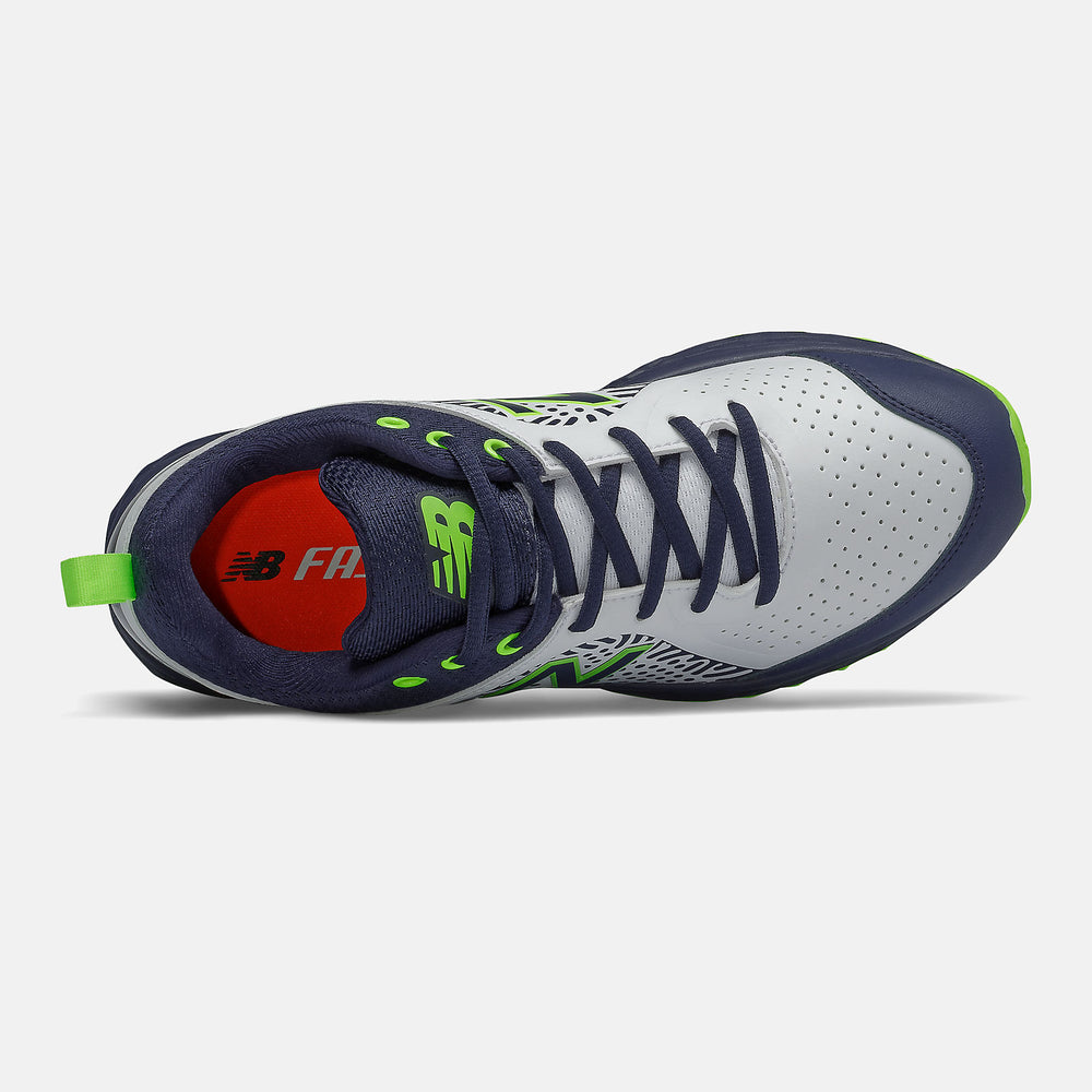 Team Navy/Lime Green and White Fresh Foam Velo v2 Turf | New Balance Shoes